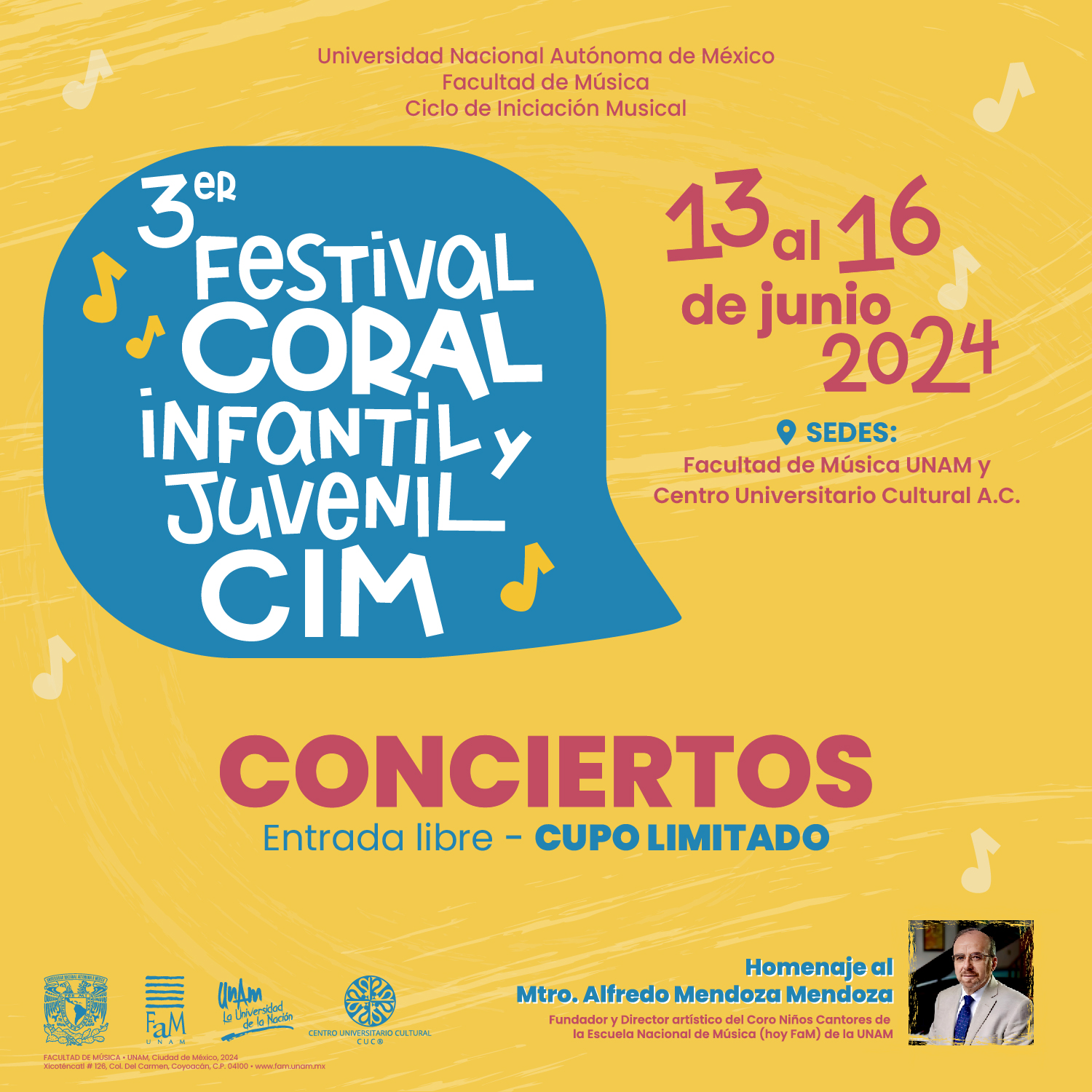 Festival Coral Infantil y Juvenil del CIM Facultad de Música
